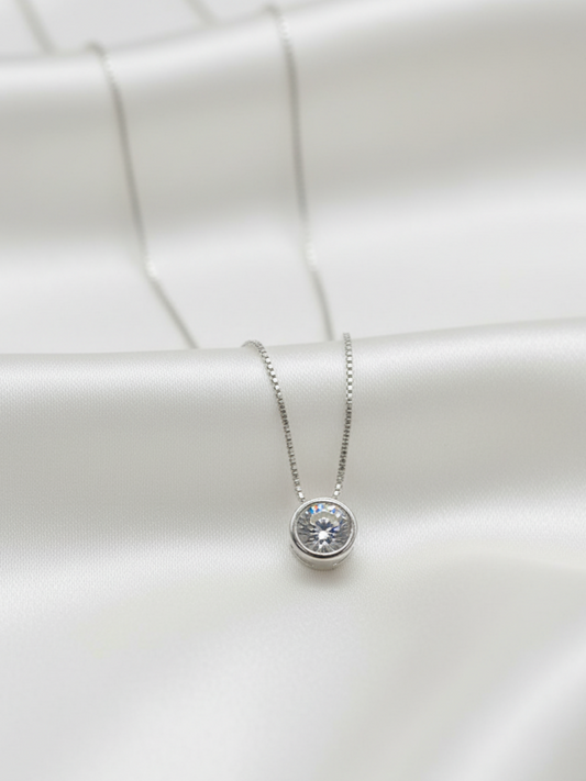 COLLAR LUZIA SILVER 6MM