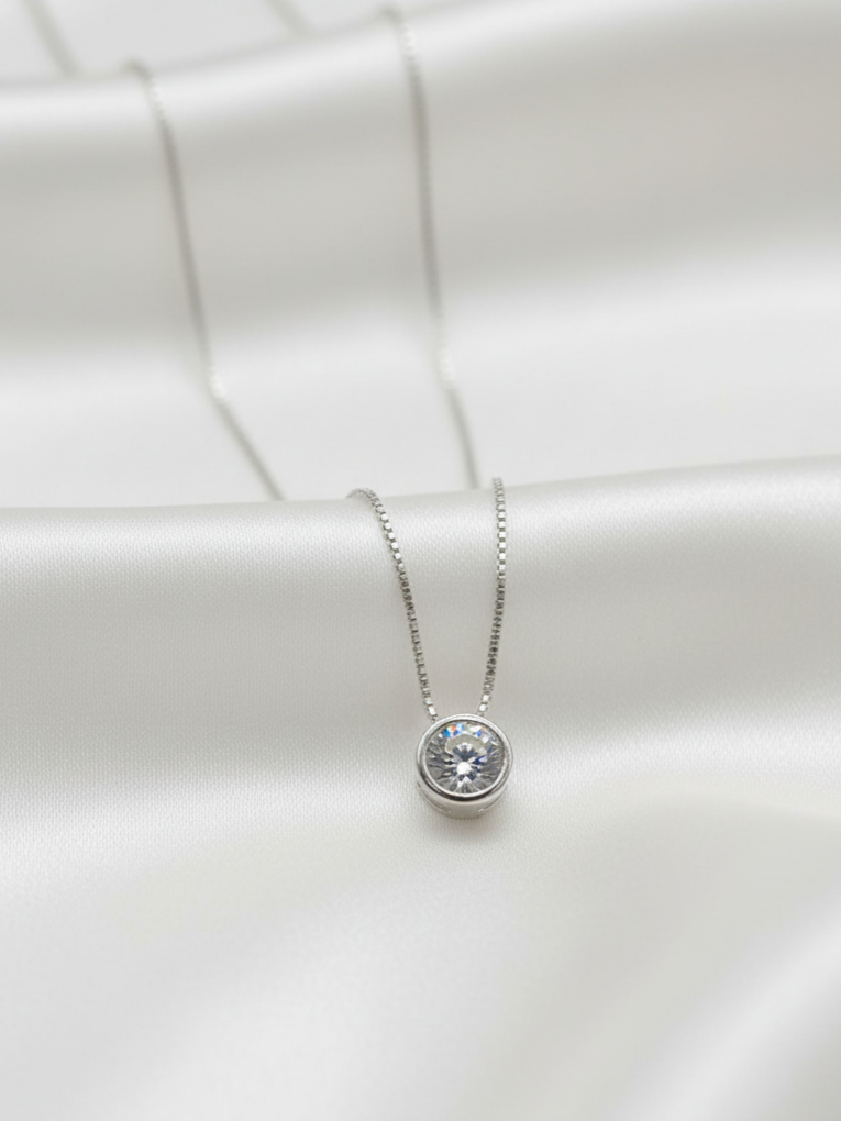 COLLAR LUZIA SILVER 6MM
